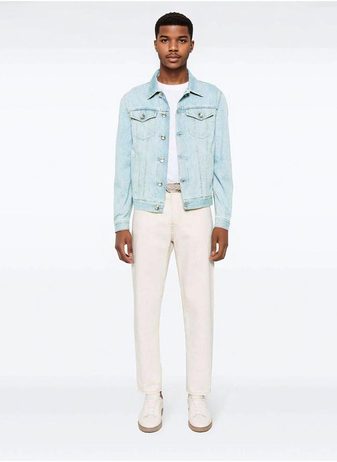 Kotty Washed Double Pocket Detail Denim Jacket  - Image 1