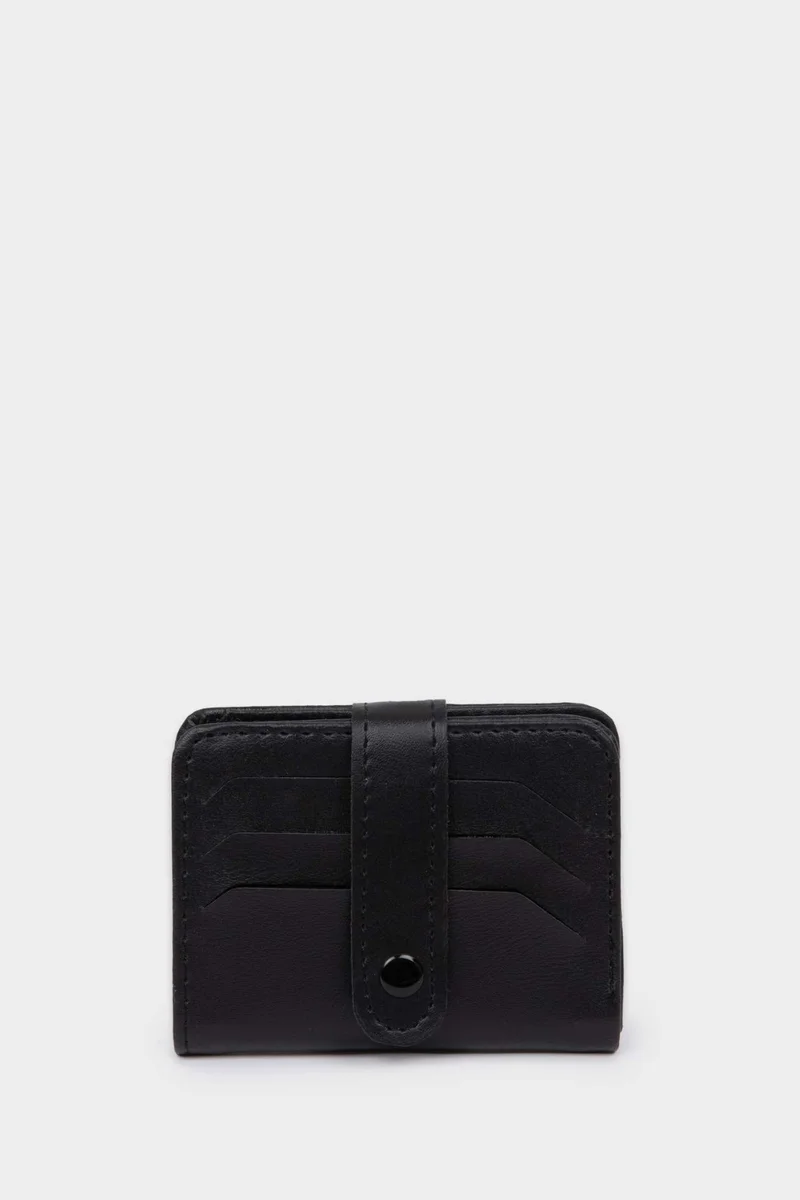 Man Faux Leather Wallets