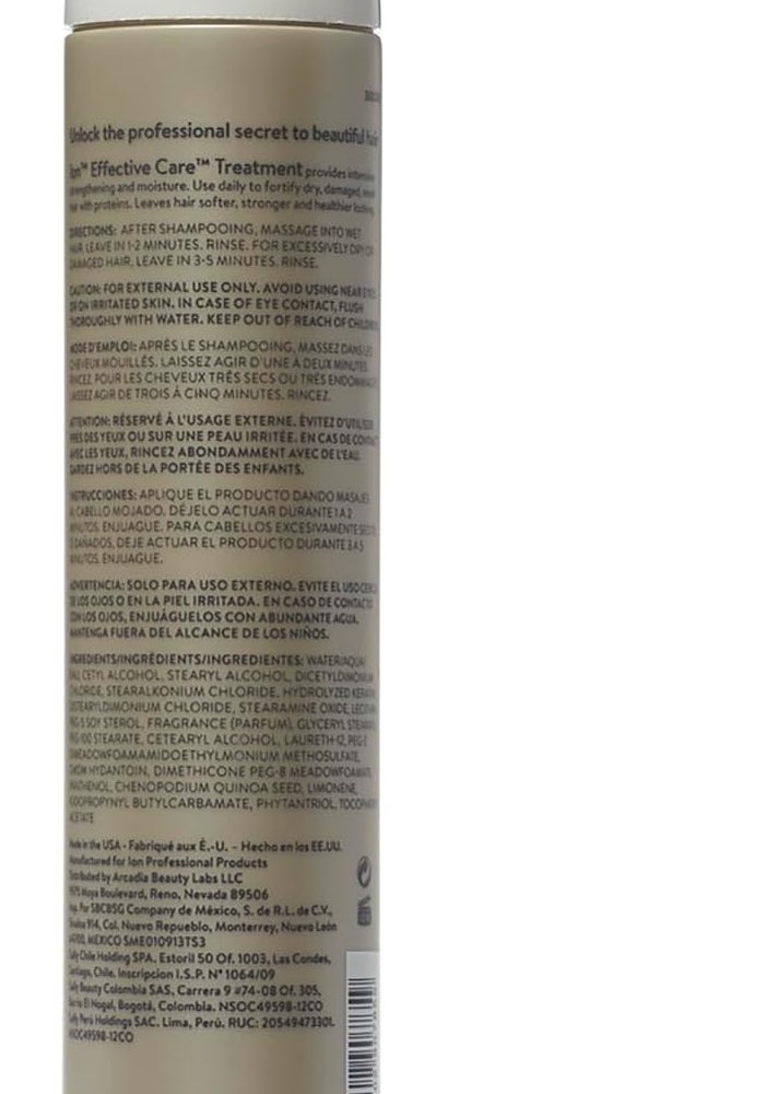 ION Effective Care Treatment for Weak and Damaged Hair - 10.5 oz - Image 2
