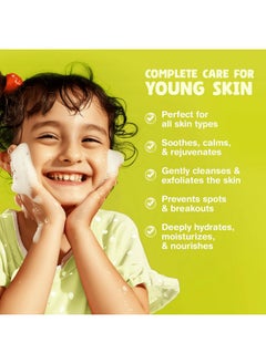 The Natural And Organic Family The Natural and Organic Family Kids Foaming Face Wash - Clean and Gentle Face Wash for Kids and Preteens - Made in the UK  - Image 3