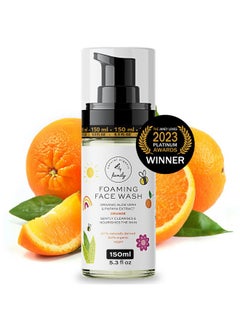 The Natural And Organic Family The Natural and Organic Family Kids Foaming Face Wash - Clean and Gentle Face Wash for Kids and Preteens - Made in the UK  - Image 1