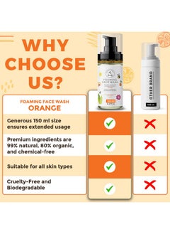 The Natural And Organic Family The Natural and Organic Family Kids Foaming Face Wash - Clean and Gentle Face Wash for Kids and Preteens - Made in the UK  - Image 2