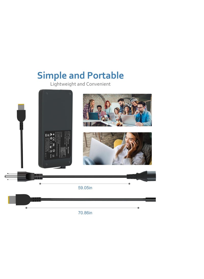 Terabyte شاحن محول تيار متردد 230 واط بديل للي Lenovo Delta ADL230SDC3A 4X20S56726 Liteon - Image 5