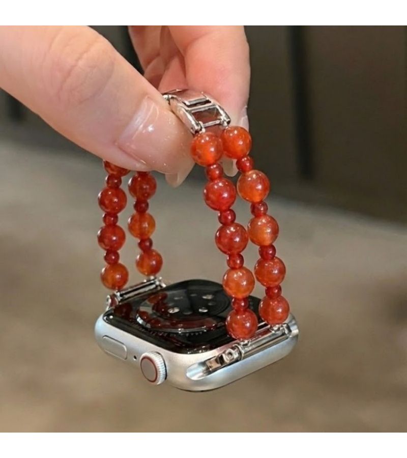 Luxury Compatible Watch Strap 38mm 42mm Mixed Colors Handcrafted - Image 4