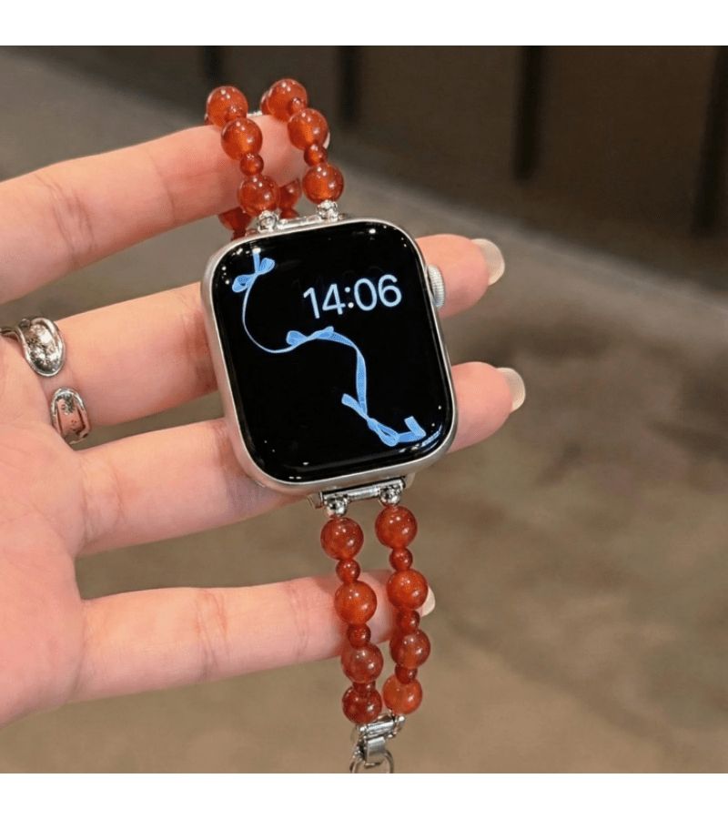 Luxury Compatible Watch Strap 38mm 42mm Mixed Colors Handcrafted - Image 1