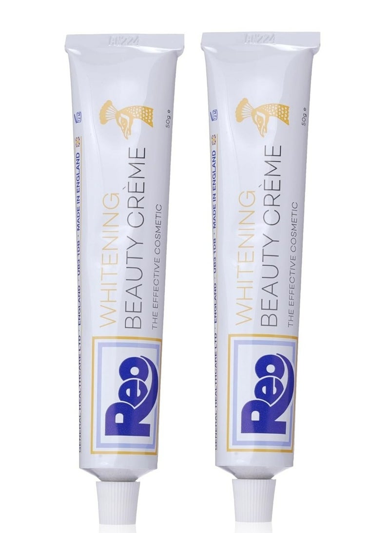REO Two Pieces of Whitening Beauty Creme 2X50g