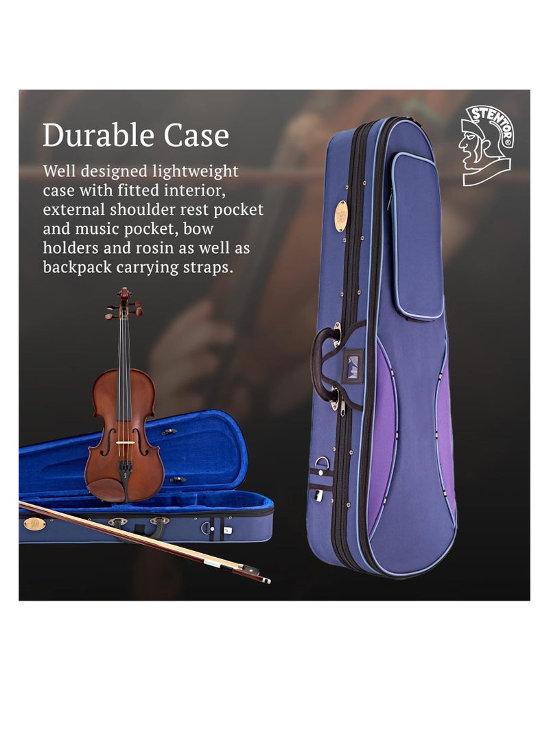 Stentor - Stentor 1400G2 Stentor Violin Outfit Student 1 1/8 - Image 1