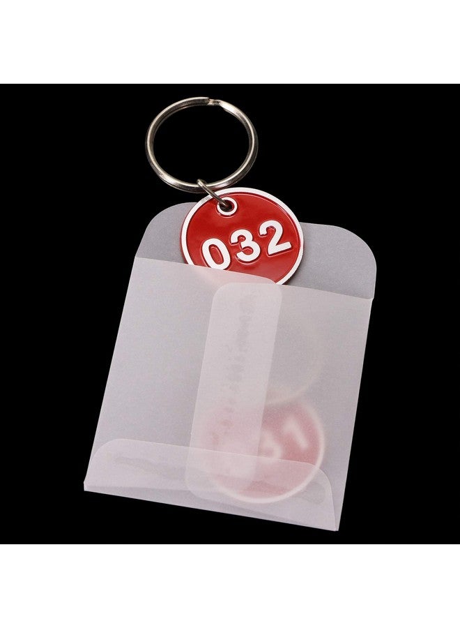 ONLYKXY 60 Pieces 6X6Cm/2.36X2.36Inch White Translucent Butter Paper Envelope Bag Small Bag For Jewelry Ring Tag Photo - Image 5