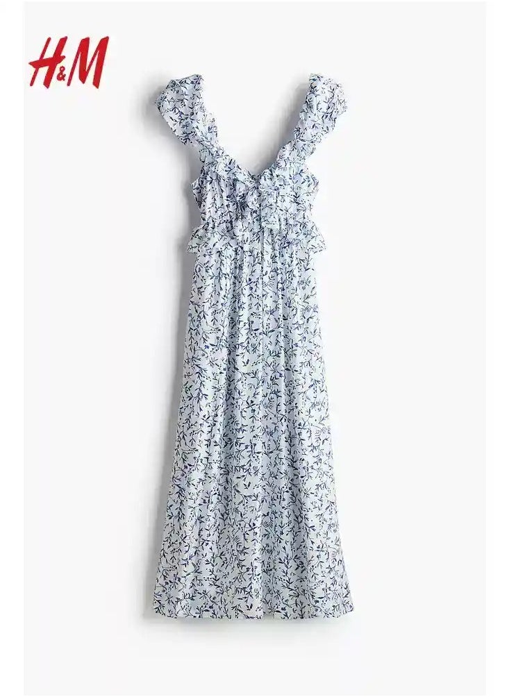 H and M - HM Women's New Loose Lightweight Comfortable And Fashionable Dress - Image 1