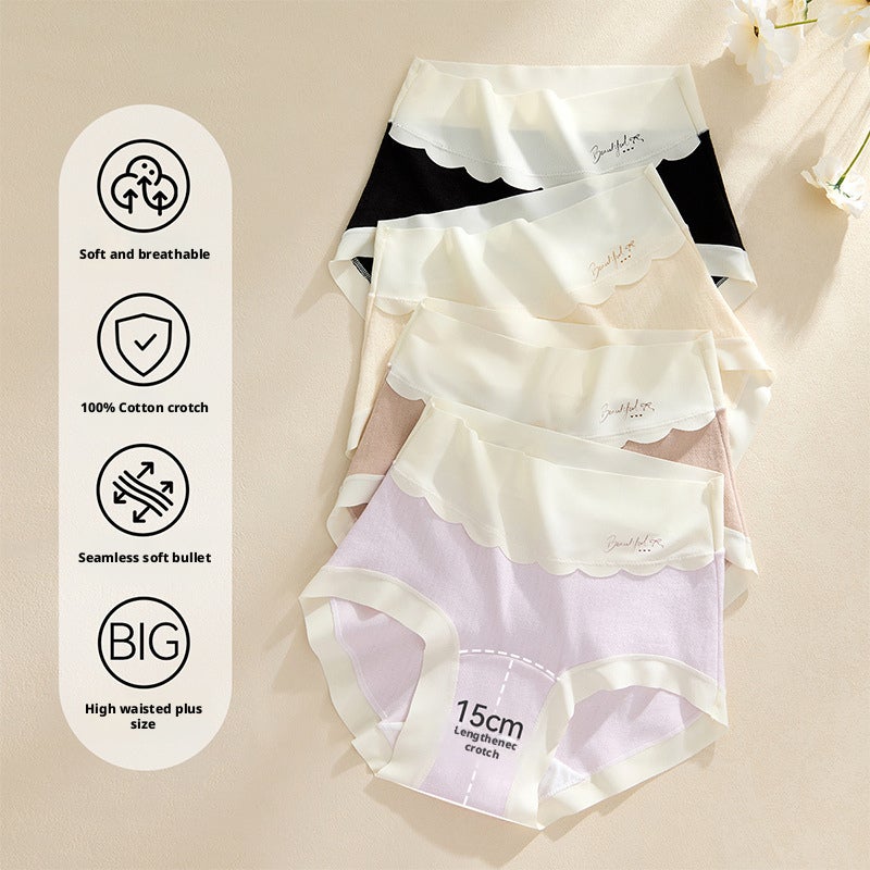 Women's Cotton High Waist Tummy Control Briefs - Image 1
