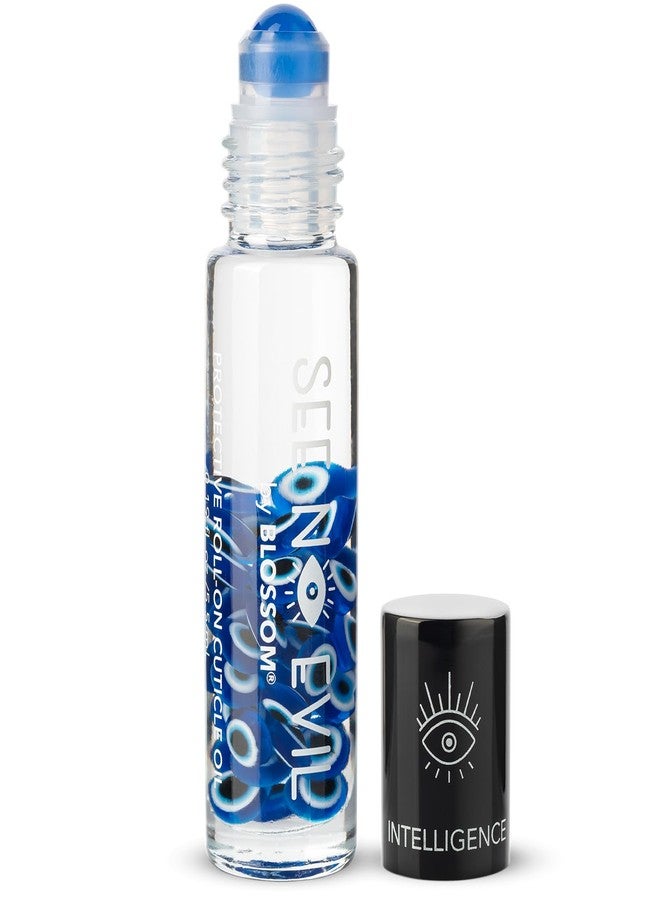 Blossom Cuticle Oil, See No Evil Scented Roll on Cuticle Oil for Nails, Rollerball Application for Nail Support, Cruelty Free, 0.19oz, Intelligence Jasmine - Image 2