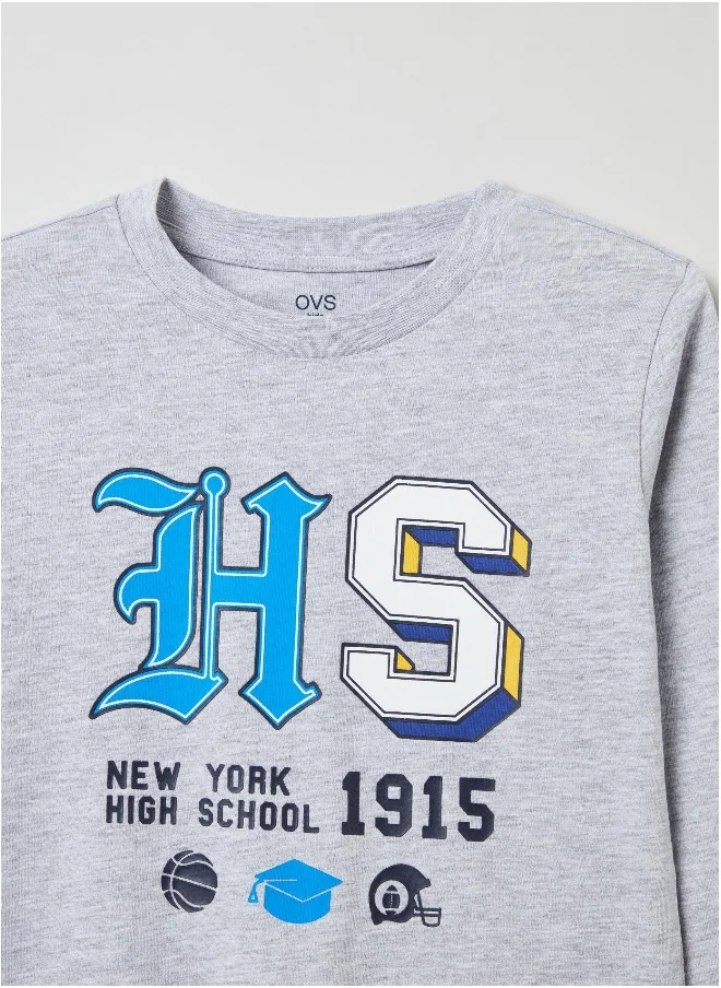 Ovs Long-sleeved T-shirt with print
