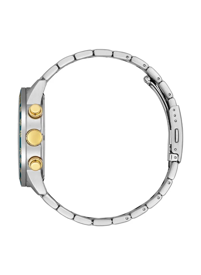 سيتيزن Men's Analog Round Shape Stainless Steel Wrist Watch AN3689-55X - 44 Mm
