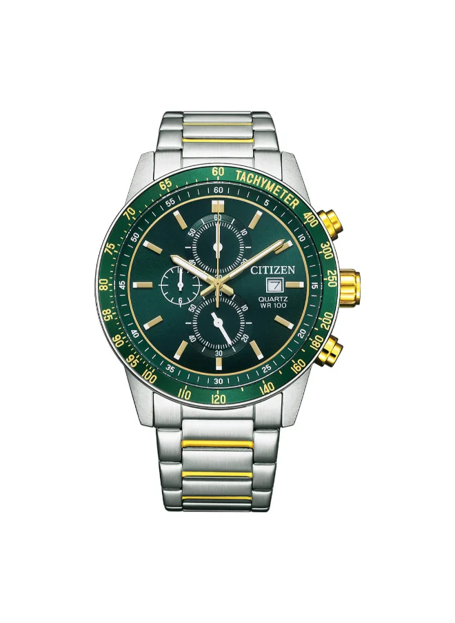 سيتيزن Men's Analog Round Shape Stainless Steel Wrist Watch AN3689-55X - 44 Mm