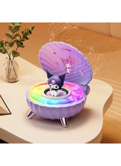 General Kuromi Shell Bluetooth speaker Night light wireless audio student Day Gift Girl long battery life and high sound quality  - Image 2