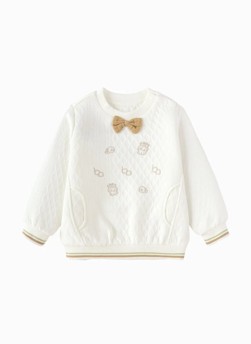 بالابالا سويت شيرت بياقة مستديرة للأولاد الصغار