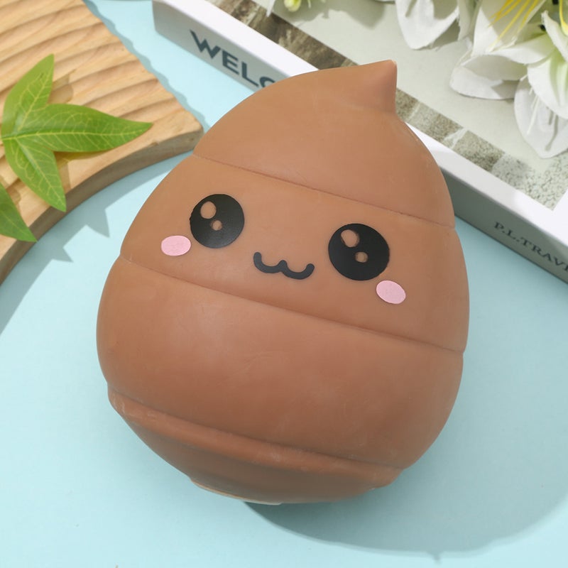 New Cartoon Poop Squishy Toy, Slow Rebound Stress Relief Toy - Image 3