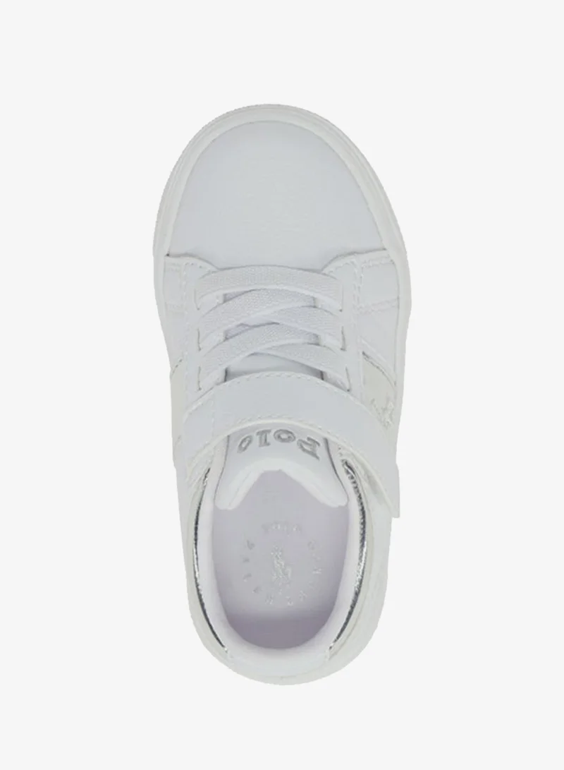 POLO RALPH LAUREN  FRAZIER PS Logo Embroidered Velcro Sneakers  | Best Price UAE