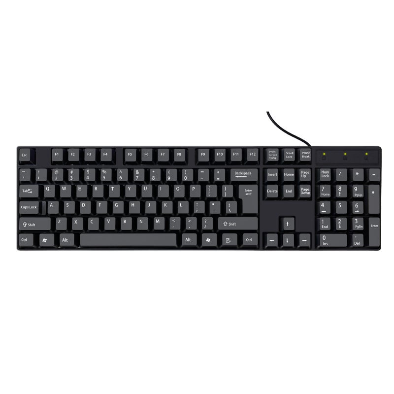 Computer Mouse and Keyboard, Plug and Play Wired USB, Ideal for Typing Gaming Work - Image 3