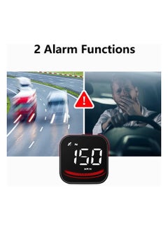 SHEZA STAR Car Head-Up Display Car Outdoor Off-Road GPS Speed Guide HD Digital GPS Speedometer HUD Head-Up Display GPS Universal Multifunction Speedometer Velocimeter  - Image 5