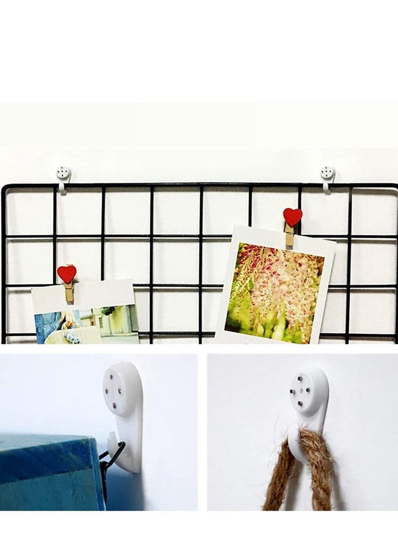 MARGOUN 100 Pack For Concrete Wall Hanging Hooks with Invisible Nails Small - Image 4