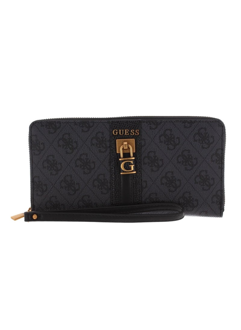 GUESS Ginevra Logo SLG Cheque Organizer Coal Logo - Image 3