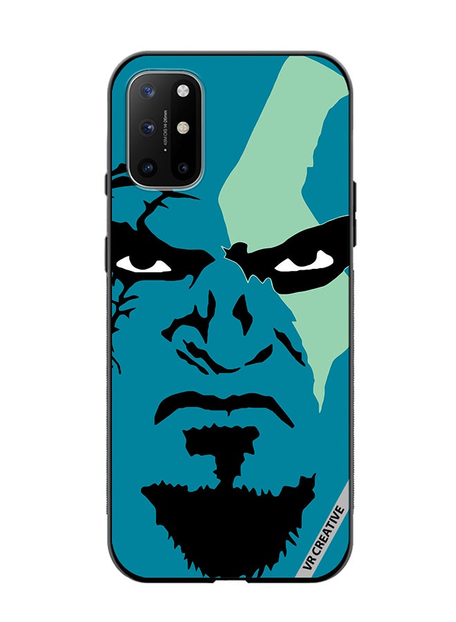 VR CREATIVE Protective Case Cover For OnePlus 8T Face God Of War Design Multicolour - Image 1