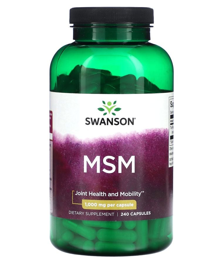 MSM 1000 mg 240 Capsules