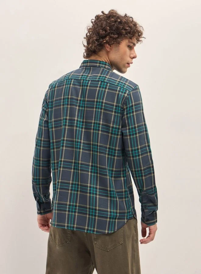 THE BEAR HOUSE Men's Shirt for Casual and Formal Wear | Classic Button-Down Style for Office, Daily Use, Travel, Events & All-Season Outfits | Versatile & Stylish Wardrobe Essential for Every Occasion