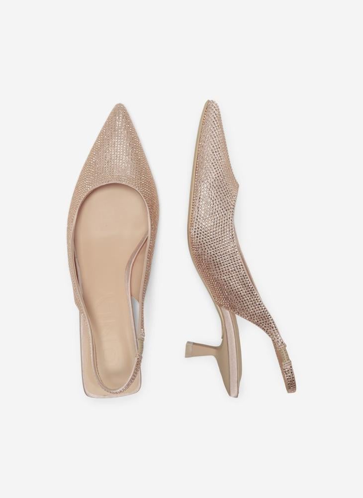 ONLY Onlcoco-7 Slingback Bling Pumps  - Image 4