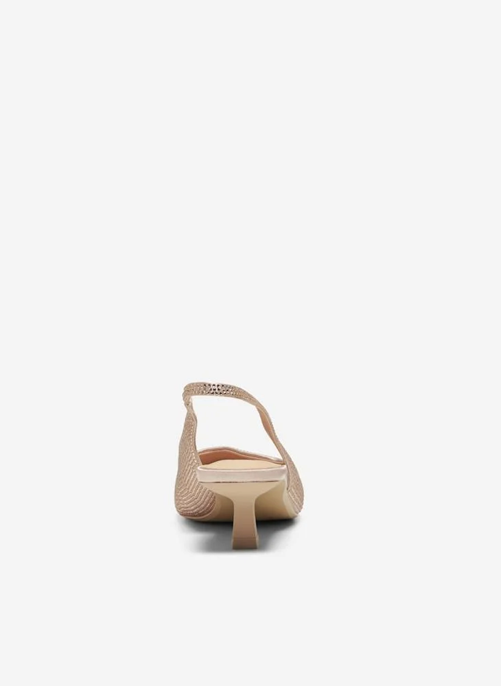 اونلي Onlcoco-7 Slingback Bling Pumps