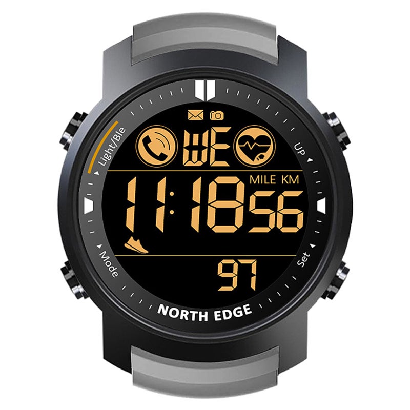 Smart Watch: 50M Waterproof Fitness Tracker With Backlight & Smart Sync - Multifunction Message Reminder For Daily Use, Swimming & Fitness Enthusiasts - Image 1
