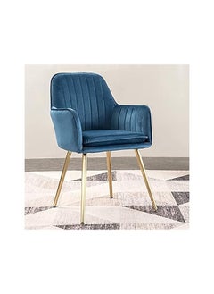 Dining Room Chairs Living Room Chair Velve Fabric Chair For Hotel Restaurant and Office Visitor… (Dark Blue)