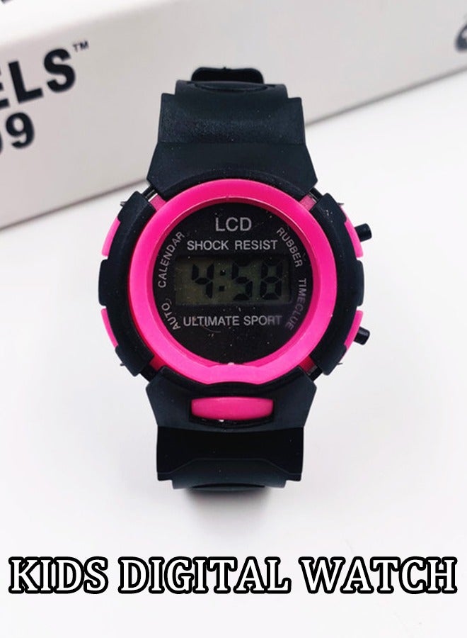 AZorb Digital Watch for Kids, 3-12 Year Old Boys, Sport Outdoor Waterproof for Children Student with Silicone Band for Boys Girls  - Image 1