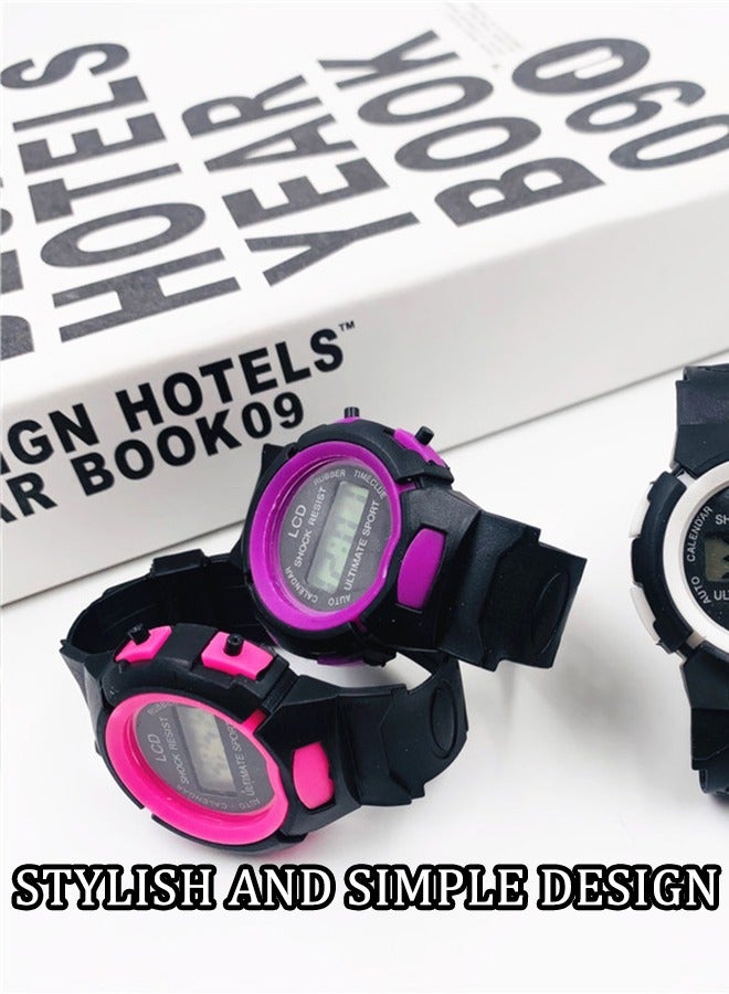 AZorb Digital Watch for Kids, 3-12 Year Old Boys, Sport Outdoor Waterproof for Children Student with Silicone Band for Boys Girls  - Image 2