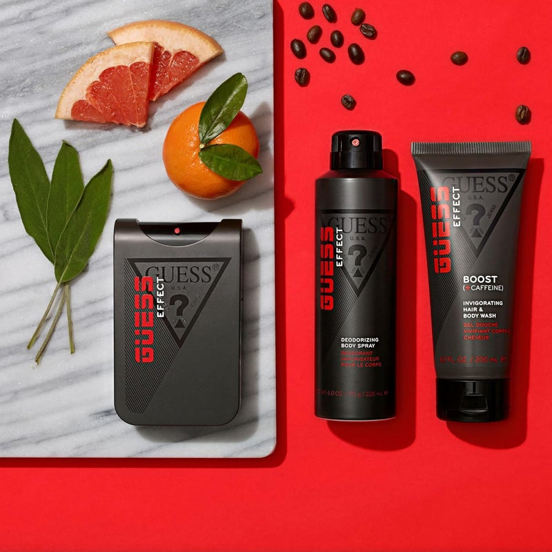 Guess Grooming Effect Boost  Caffeine Invigorating Hair  Body Wash 200ml - Image 3