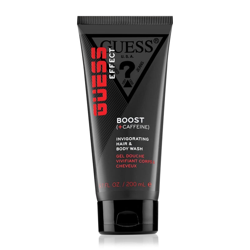 Guess Grooming Effect Boost  Caffeine Invigorating Hair  Body Wash 200ml - Image 1