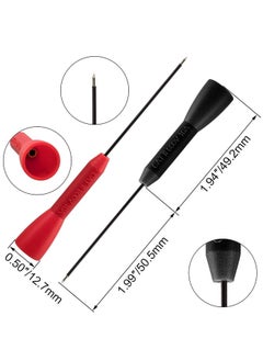 ANCIRS 4 Pack 2Mm Needle Test Probes 600V/10A Non Destructive Multimeter Test For Fluke Leads Tl71 Tl75  - Image 2