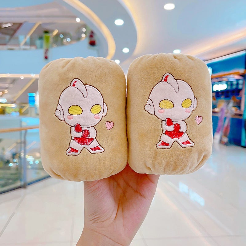 Cute Cartoon Sleeve Covers for Kids Ultraman turmeric 
