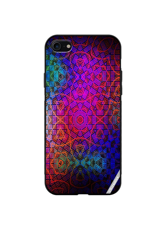 VR CREATIVE Protective Case Cover For Apple iPhone SE (2022) Multicolor Design - Image 1