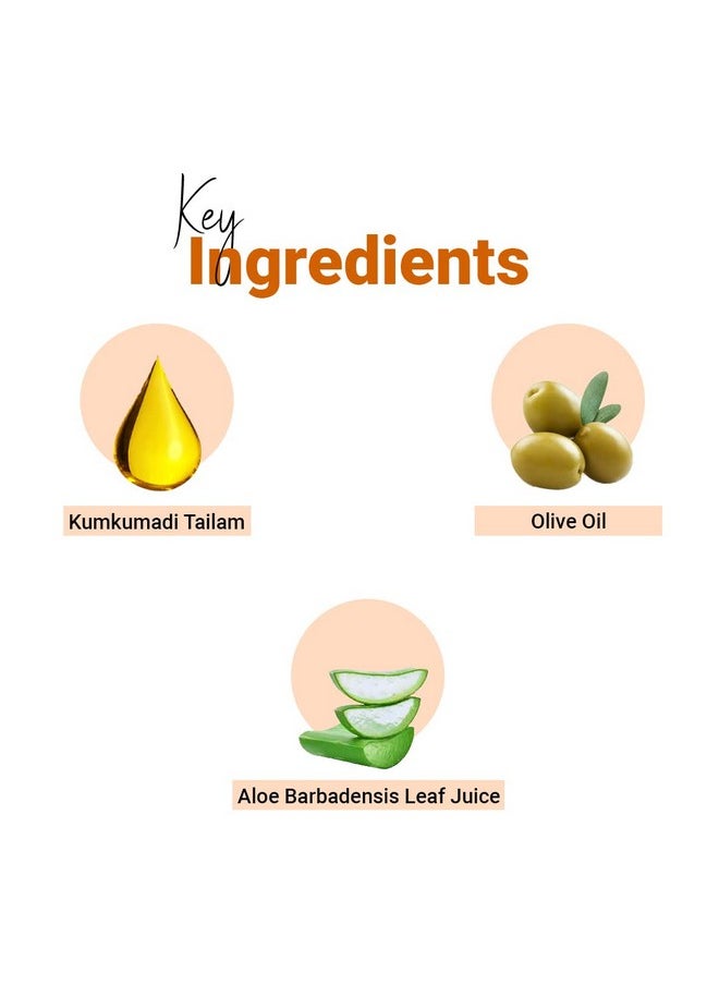 Vedic Line - Kumkumadi Tailam Serum Improves Skin Texture, Soothing Dull Skin With Olive Oil, And Aloe Barbadensis Leaf Juice For Nourished Skin, 100Ml - Image 1