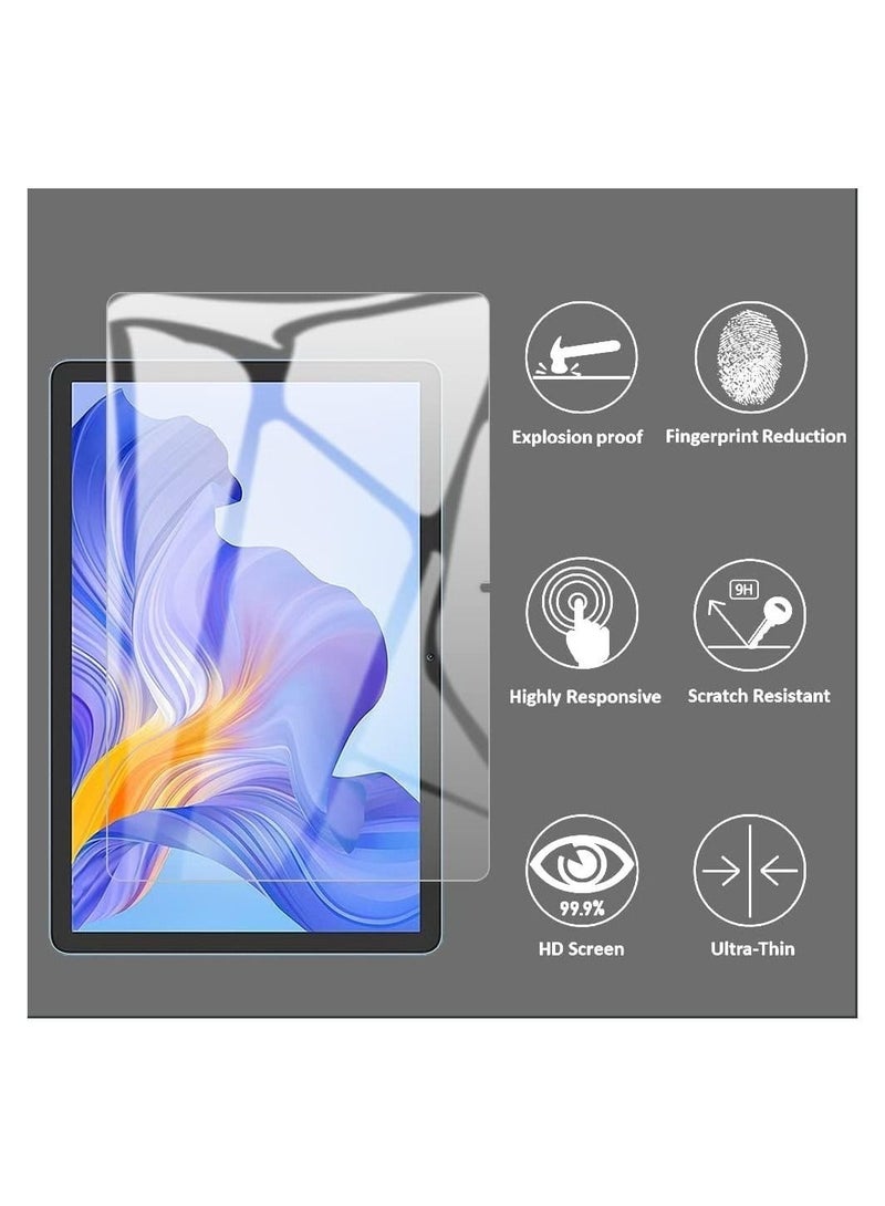 2 Pcs Screen Protector for Honor Pad X8 10.1inch Tablet, Tempered Glass Screen Protector, 【Scratch Resistant】 【9H Hardness】, The Fingerprint Unlock Function Is Normal,Tempered Glass Film  - Image 2
