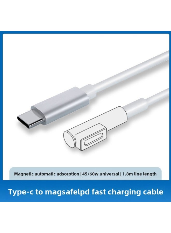 Applicable To Apple MacBook Notebook Computer Typec To MAGsafe1/2 Charging Line LT Head Pd Fast Charging Line-Color:C Male ]  - Image 2