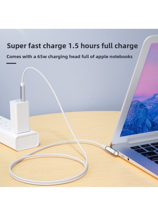 Applicable To Apple MacBook Notebook Computer Typec To MAGsafe1/2 Charging Line LT Head Pd Fast Charging Line-Color:C Male ]  - Image 3