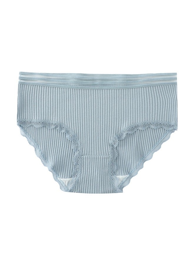 Zeemey Zeemey 8-Piece Cotton Bikini Breathable Panties Low Waist Fashionable Ladies Charming Thick Bottom  - Image 2