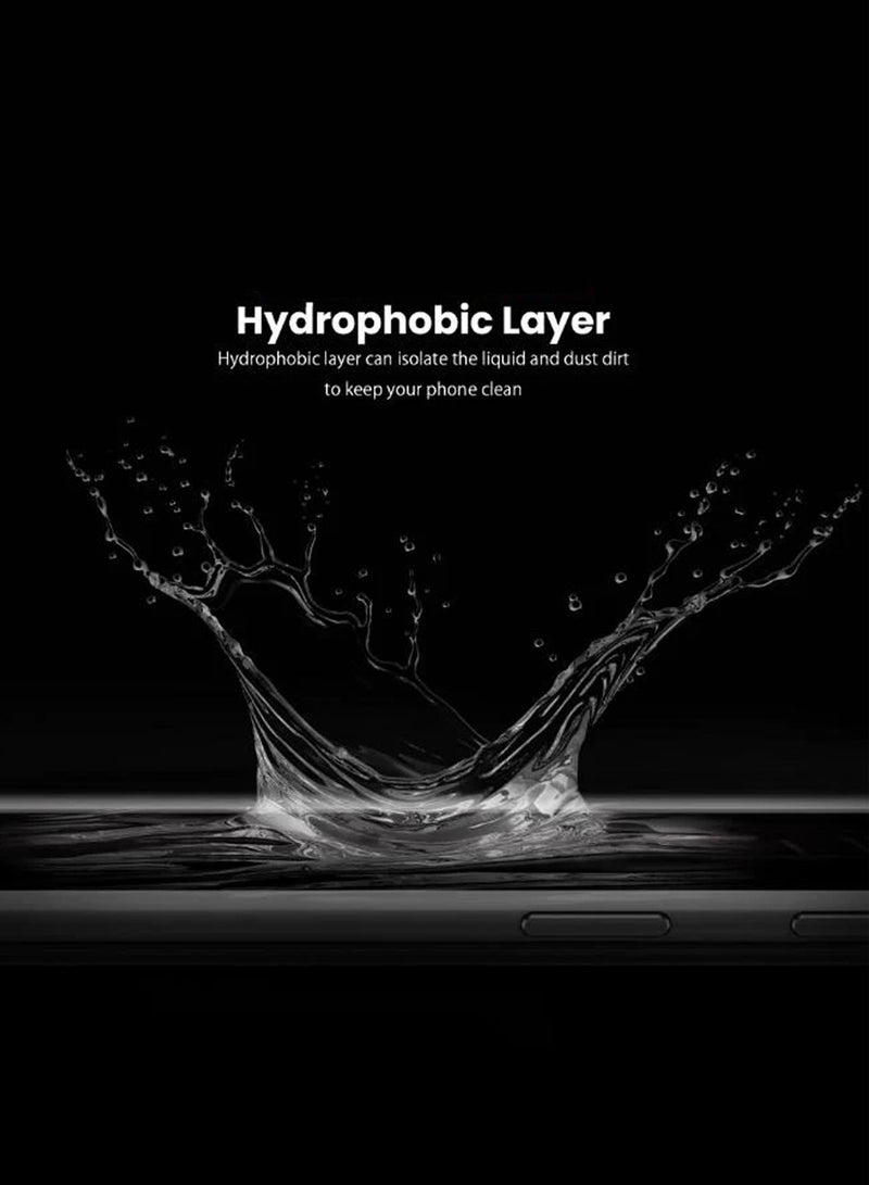 Techie HD Tempered Glass Screen Protector for Xiaomi 14T / Xiaomi 14T Pro - Anti Reflection Anti Bubbles 9H Hardness 0.33 mm Rounded Edges Easy Installation - Image 4