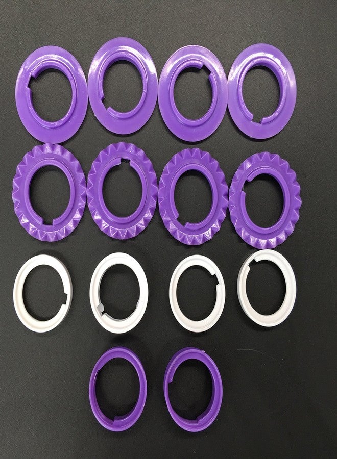 KOOTIPS Fondant Ribbon Cutter, Food grade plastic Cookie Stamp Mould Cake Cupcake Fondant Decorating Tool (25pcs Fondant Ribbon Cutter) - Image 2