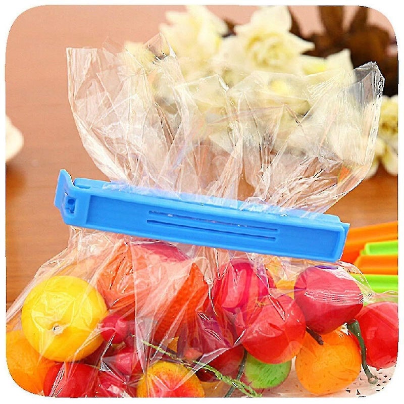 RIGJAK RIGJAK 18 Pcs Small Size Plastic Food Snack Bag Pouch Clip Sealer Snack Seal Sealing Bag Clips Vacuum Sealer Multi Color - Image 4
