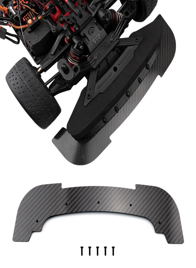 MOHERO Carbon Fiber Front Splitter for 1/7 Infraction 6S BLX and Limitless F1 RC Car Upgrade Part - Image 1