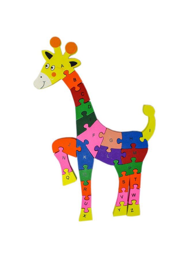 NIBEMINENT 26-Piece Animal Shaped Wooden Jigsaw Puzzle 1TNG272 - Image 1